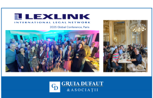 GRUIA DUFAUT & ASOCIATII REJOINT LEXLINK 2025 GLOBAL CONFERENCE, A PARIS