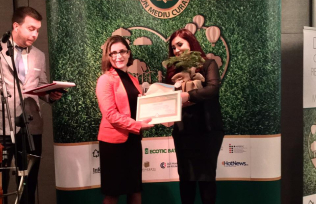 Cabinetul GRUIA DUFAUT a câştigat Premiul pentru cea mai mare cantitate de DEEE colectată în cadrul proiectului « Invitaţie la reciclare »