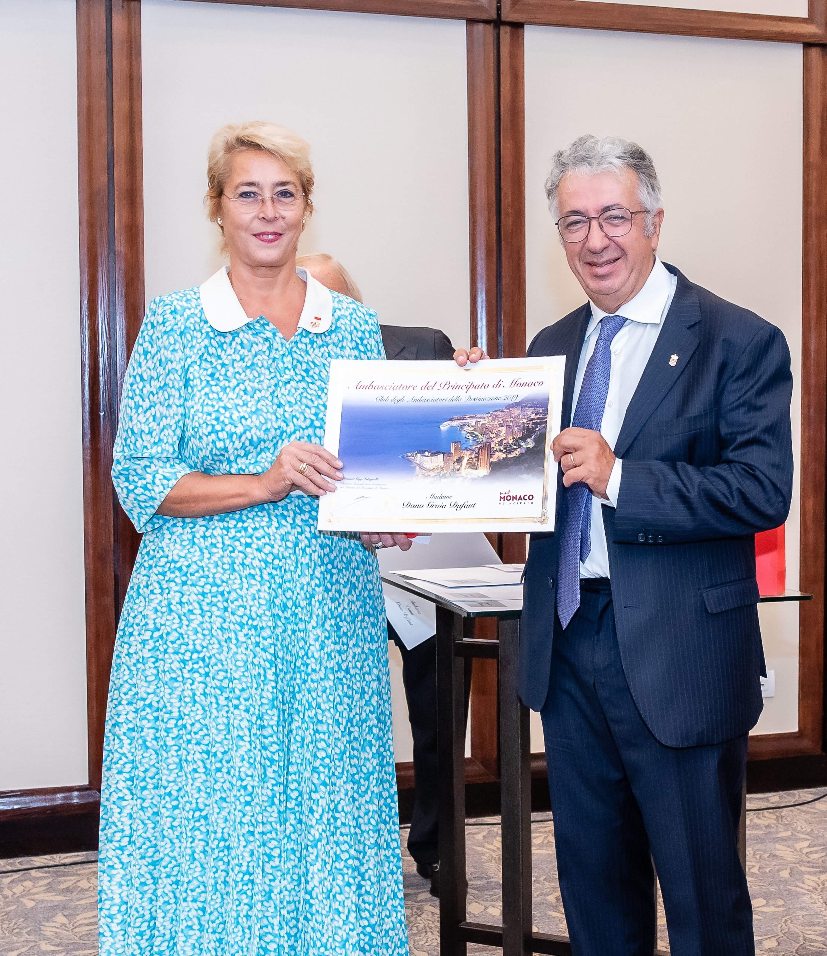 DANA GRUIA DUFAUT, NUMITĂ AMBASADOR DESTINAȚIA MONACO