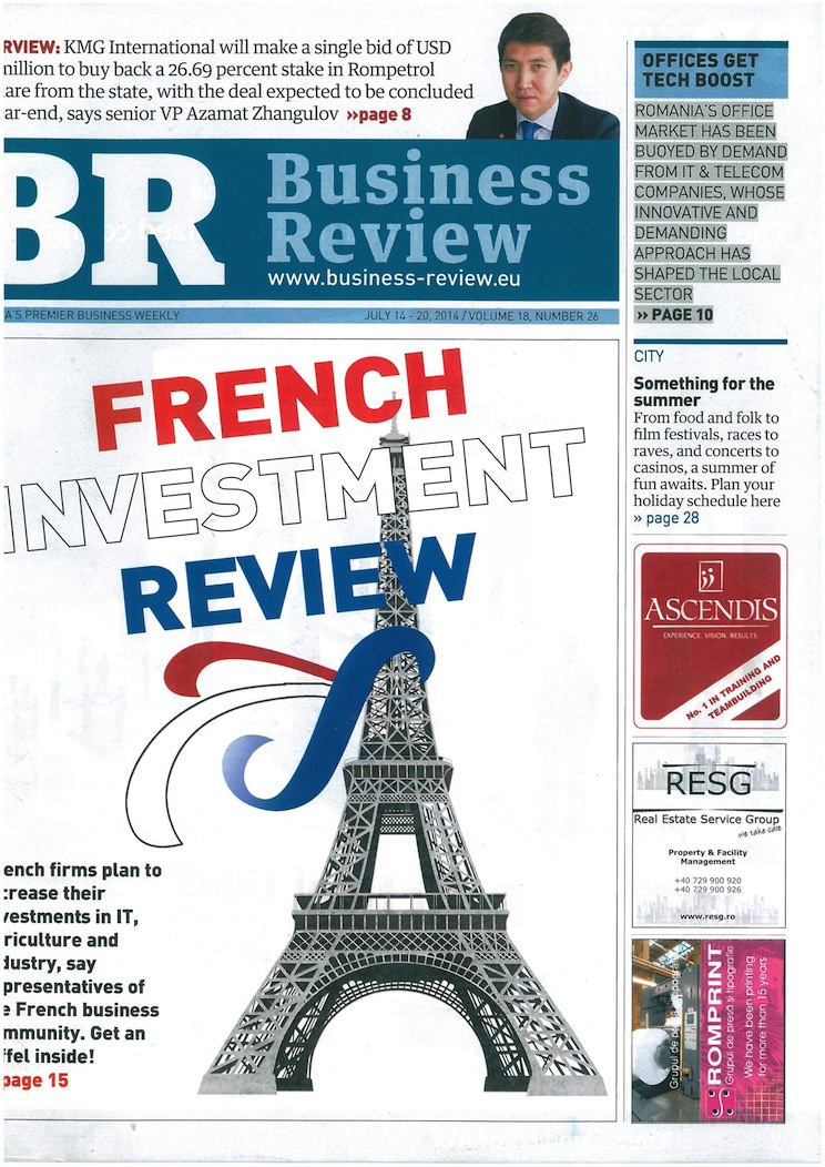 Business Review: The important contribution of French companies to Romanian modernization and development