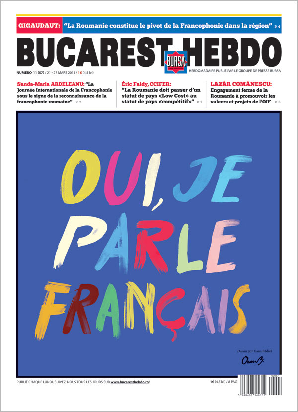 [BUCAREST HEBDO] DANA GRUIA DUFAUT: «PARLER LA MÊME LANGUE, ÇA SERT À CONSOLIDER LES LIENS ÉCONOMIQUES»